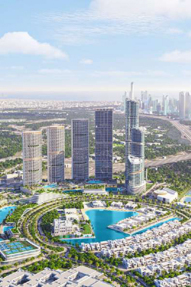 1BR apartment in Riverside Crescent 330, Sobha Hartland II - 1