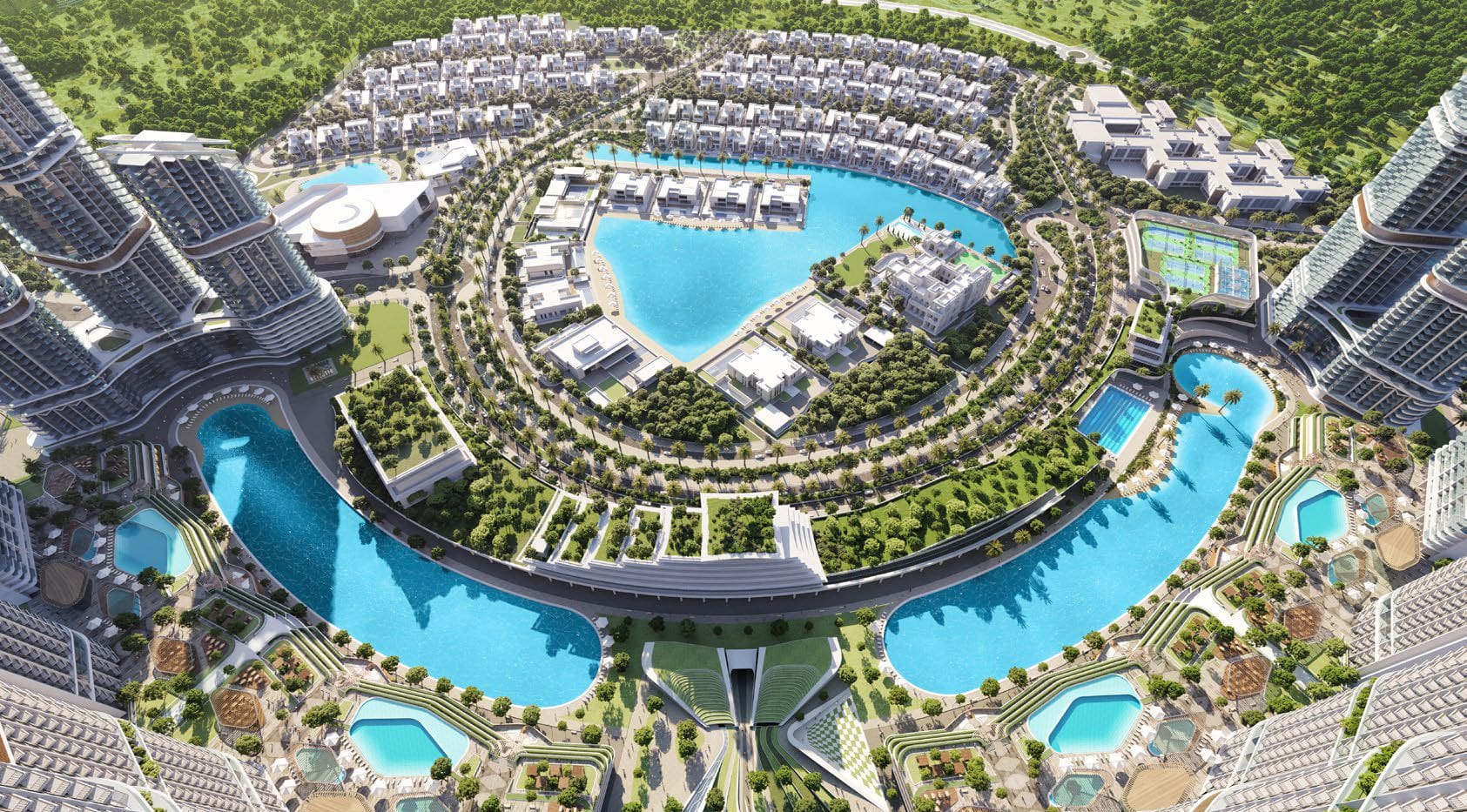 1BR apartment in Riverside Crescent 330, Sobha Hartland II