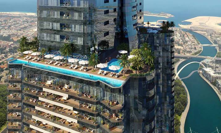 2BR apartment in Al Habtoor Tower, Business Bay - 1